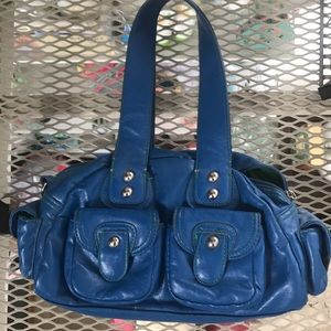 Unique Blue Handbag
